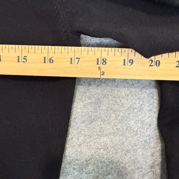 Anne Fontaine Rachel Long Cardigan Sweater Womens Small (36) Wool Blend Black - Picture 9 of 12